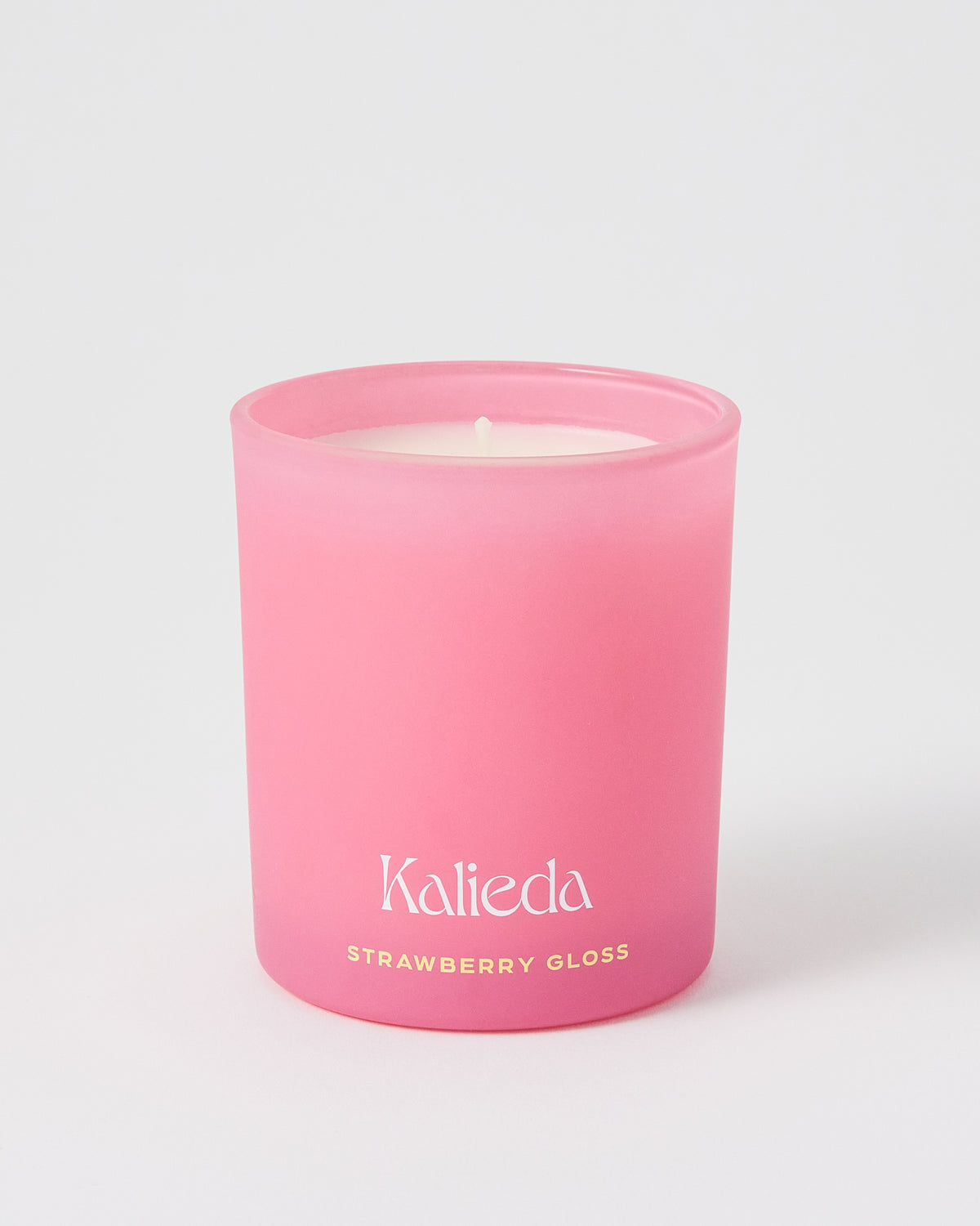 Strawberry Gloss Light it Up Scented Candle