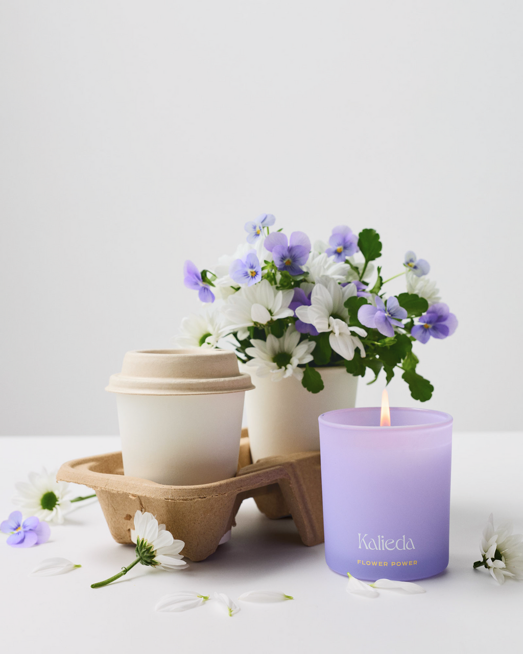 Flower Power Light it Up Scented Candle